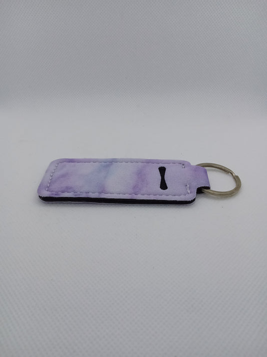 Hand sanitizer holder (light purple)