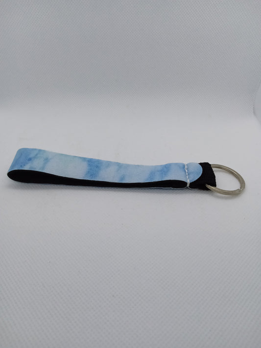 Wristlet keychain (blue)